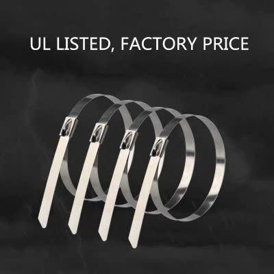 Chinese Factory Ball Lock Stainless Steel Cable Ties with UL