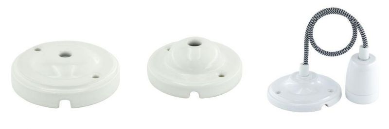 Porcelain Pulley Block for Pendant Light