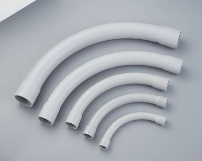PVC Sweep Bend Conduit Fitting Plastic Electrical 90 Degree Elbow