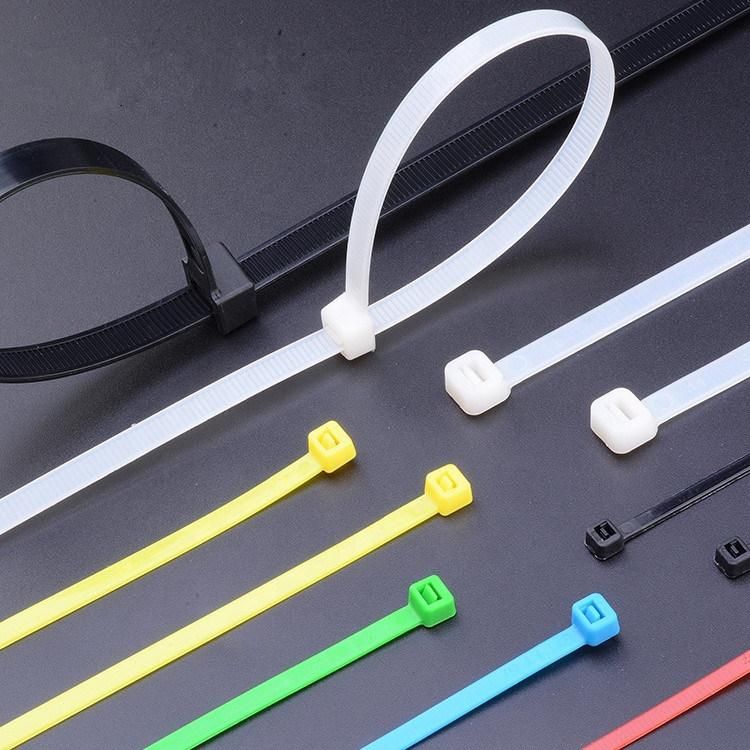 200mm Provide Various Specifications Plastic Self Locking Nylon Cable Zip Ties