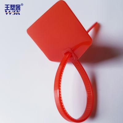 Small Red Nylon Cable Zip Ties for Shoes and Clothes