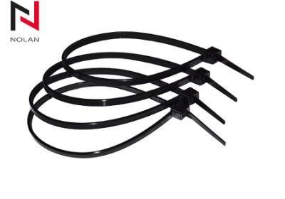 -40 Degree Nylon Plastic Zip Cable Tie Nylon Clamp 2.5mm Width Plastic Zip Cable Tie