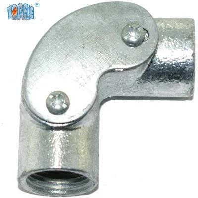 20mm 25mm 32mm Malleable Iron Channel Inspection Elbow