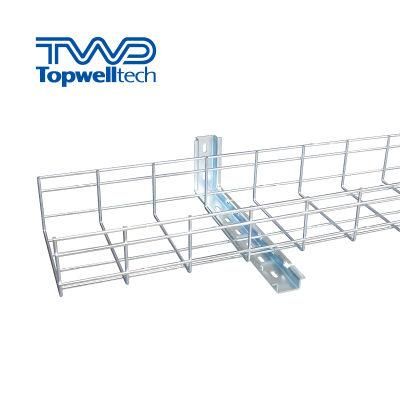 Hot-DIP Galvanized Metal Wire Mesh Steel Metal Basket Cable Tray