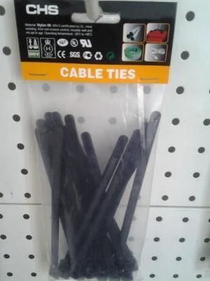 Reusable Black Nylon Cable Ties