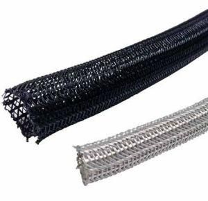 Self-Closing, Overlapping Edge Pet or PA Fibre Knitted Sleeve Protector Used in Automobile