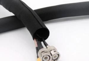 Self Closing, Flame-Retardent Polyester Fibre Woven Knitted Sleeving Hose Mechanical Protectors Applied in Automobile