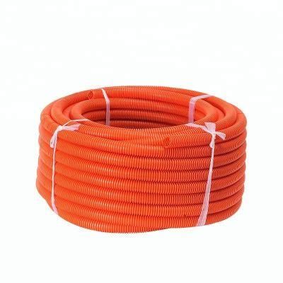 50mm 2 Inches Flexible PVC Electrical Conduit Corrugated Conduit