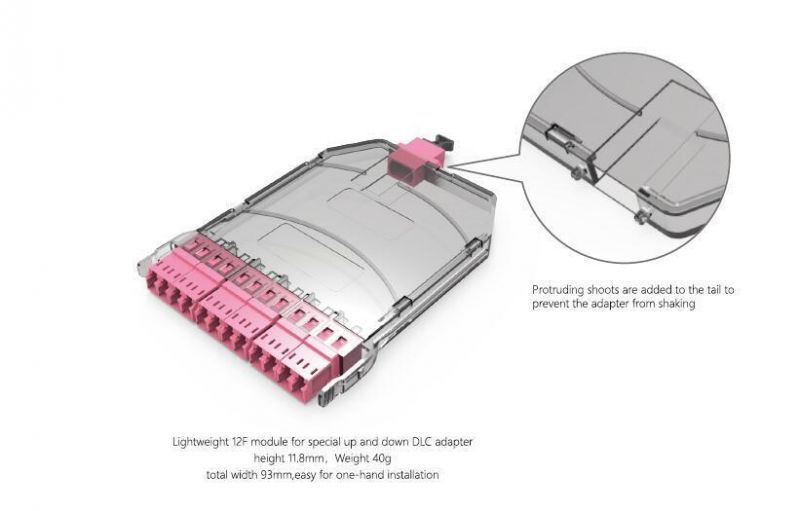 MPO Fiber Optic High-Density Application Patch Panel