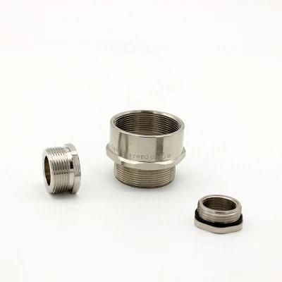 Brass Hexagon Series Adaptor Reducer Change Thread to Larger or Smaller Cable Gland