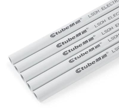 Heat Resistant Underground Installing Halogen Free Electrical Cable Protection Conduit