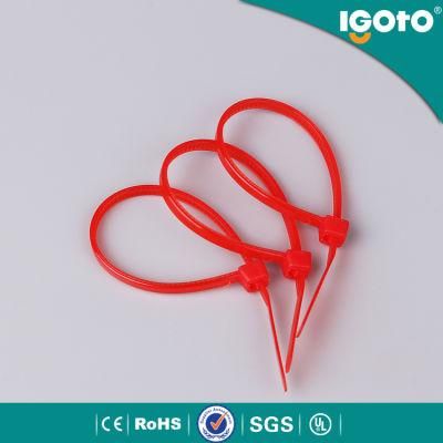 Self-Locking Nylon Cable Tie 4.8*200mm Cable Ties High-Strength Cable Zipper Ties