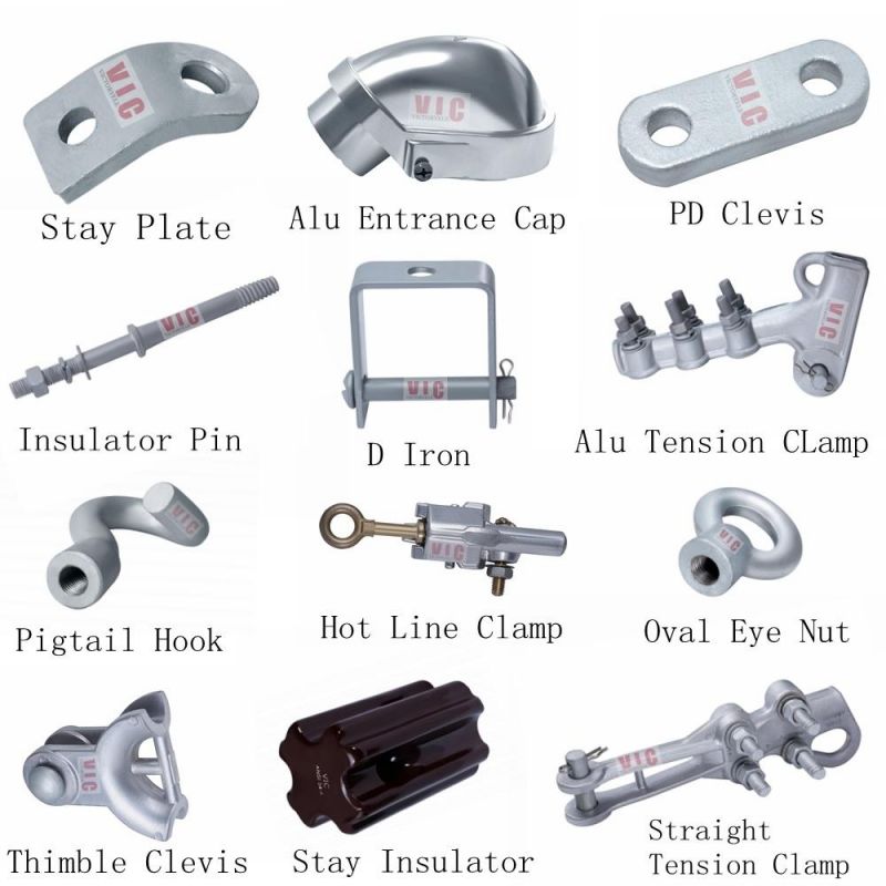 Pole Line Hardware D Iron Secondary Bracket