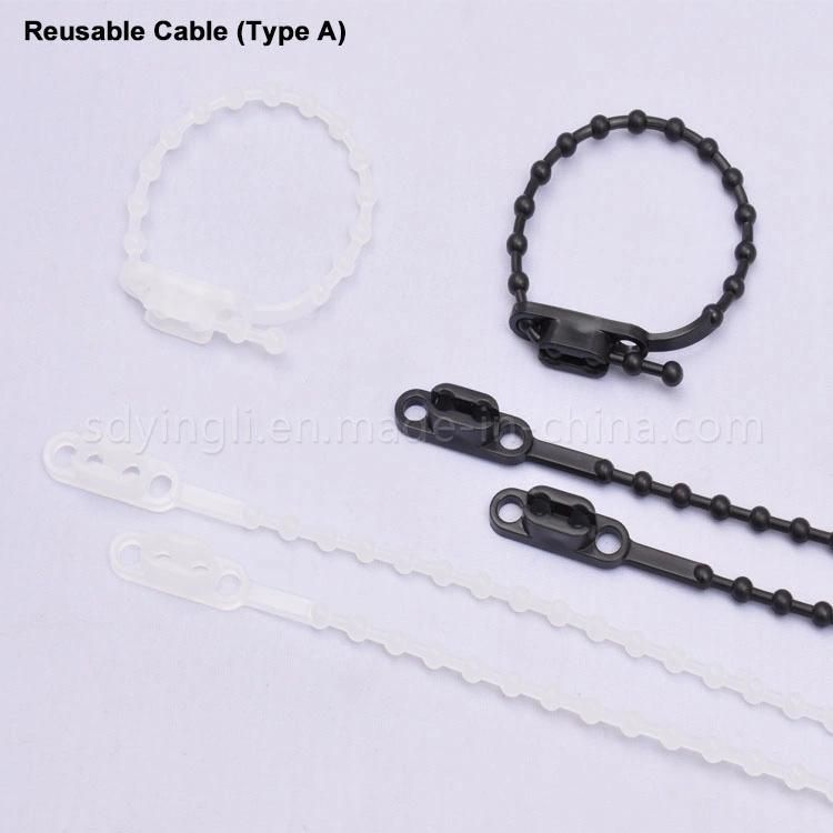 Reusable Nylon Cable Tie for Computer Wire Bundle