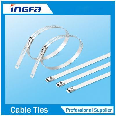 Naked Stainless Steel Zip Tie with Single Lock Type