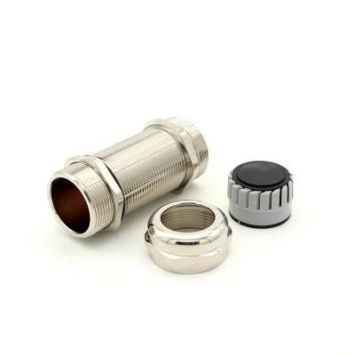 Pg19 Waterproof IP67 Pg Cable Gland Metal M25 Cable Gland Brass Nickel Plate