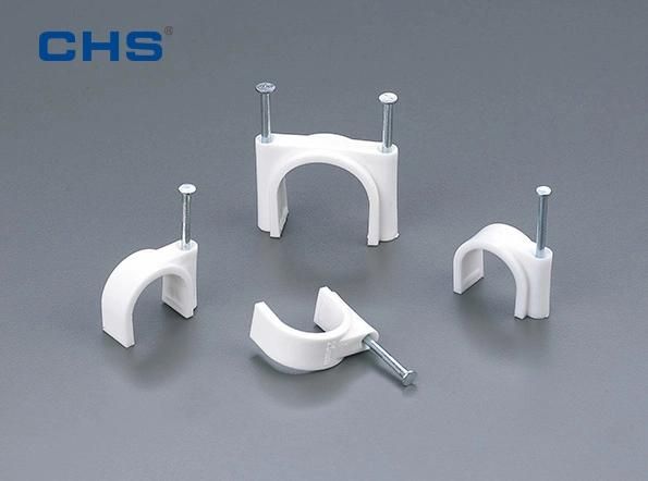 Telphone Wire Clips (PE, WHITE)