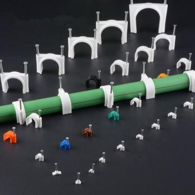 Alumincable Clips, Wire Clips, Plastic Electric Cable Clamps
