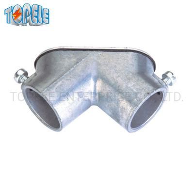 EMT Conduit and Fittings Zinc Die Cast Set-Screw EMT Pull Elbows with Gasket