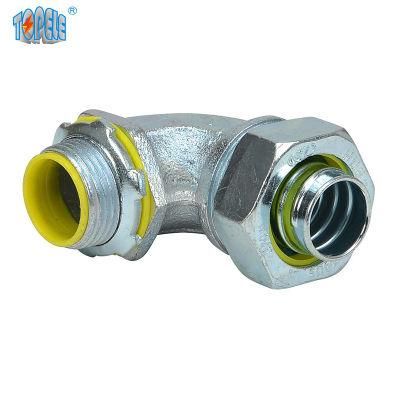 Liquid Tight Connector 90 Degree Angle Type (Zinc die casting) with UL