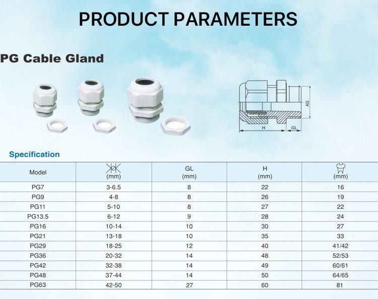 Andeli Pg21 Waterproof Cable Gland