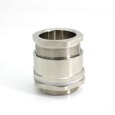 IP68 Single Compression Brass Cable Gland A2f Metal Cable Gland
