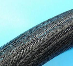 Self-Closing, Open Tubular Shape Pet or PA Fibre Knitted Sleeve Protector for Automobile