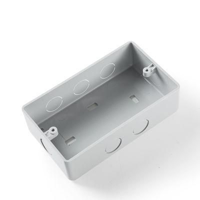 LSZH Wall Mounting Box Hf 1299 Double Switch Box Outdoor