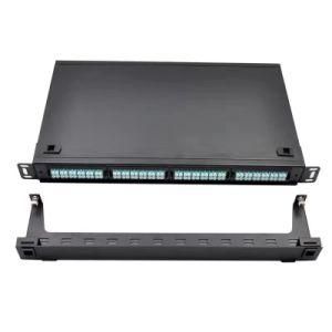 19&quot; Rack Mount 48 96 144 288 Cores Fiber Optic MPO Patch Panel