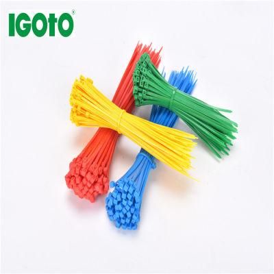 OEM Wholesale Self-Locking Nylon Cable Ties Size Plastic Cable Tie for Wire Bundling