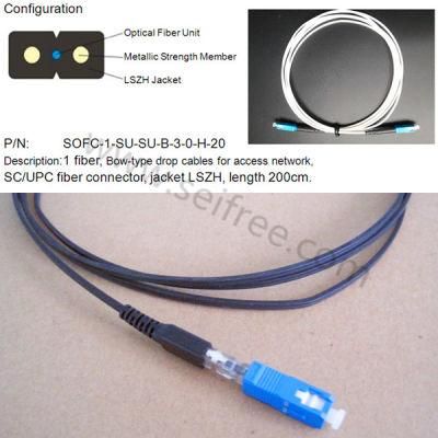 G657b Lszh Fiber Optic Jumper Wire/Cable