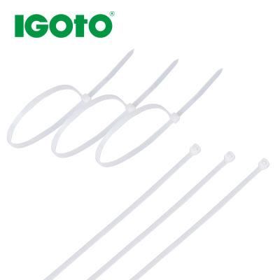 Black Nylon 66 Plastic Wire Cable Zip Clips Ties Factory Prices
