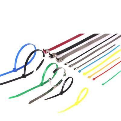 Order Sample Free Durable Plastic Nylon PA66 Cable Tie Manufacturers