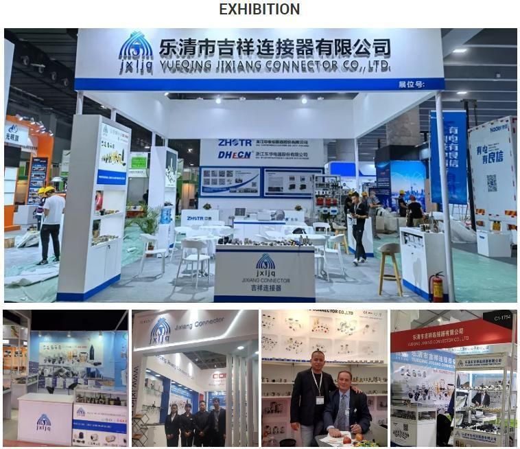 Jxljq Hot Sell Through Type Waterproof Brass Cable Gland