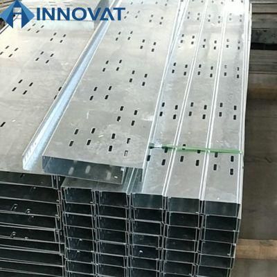 Perforated Cable Tray ODM or OEM Electro Galvanized Cable Tray with Accessories