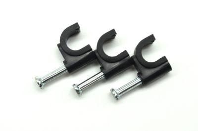 High Quality Circle Round and Flat Cable Clip with High Carbon