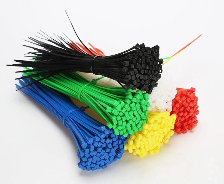 Customized Adjustable PA 66 Nylon Cable Tie Plastic Wire Zip Ties Self-Locking Releasable Cable Accessories