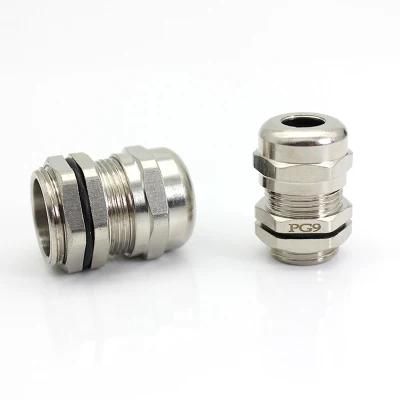 Metal Cable Gland Pg9 with Lock Nut