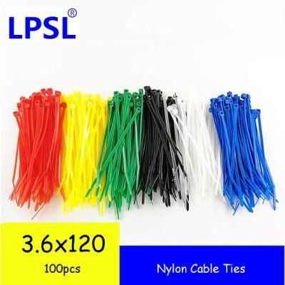 Nylon Cable Ties Self-Locking Wholesale Cable Ties 3.6*120