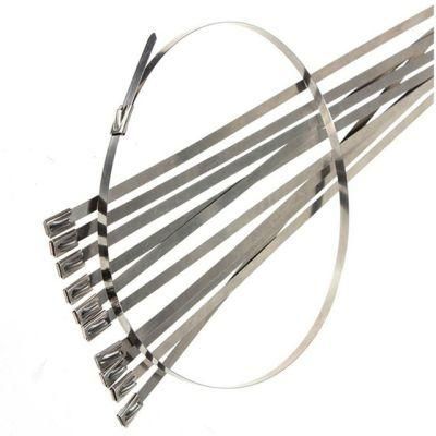 SS304 Ball Self Locking Stainless Steel Cable Ties with Ce Certificate