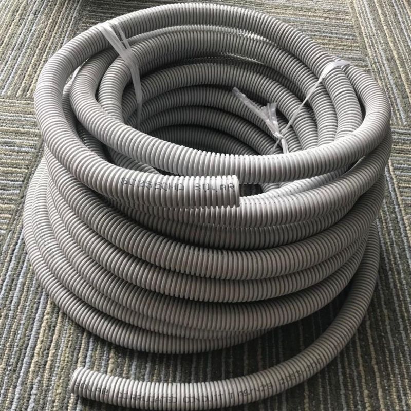 20mm Grey MD Corrugated Pipe Flexible Conduit 50m