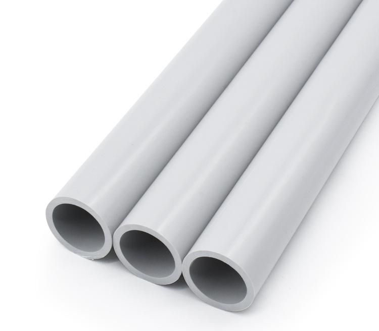 Belled Grey Medium Duty Rigid PVC Conduit Pipe