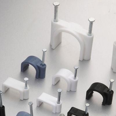 Chs Top Brand 12mm PE Plastic Cable Fixing Clip