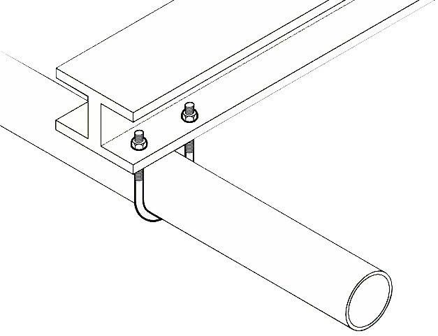 Standard Galvanized Steel Support U Bolts with Nut