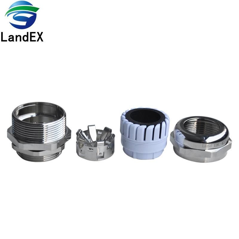 EMC Brass Metal Waterproof Cable Gland Metric Type