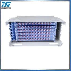 Optical Fiber Distribution Frame Sc ODF Port Rack Mounted Indoor Fiber Patch Panel