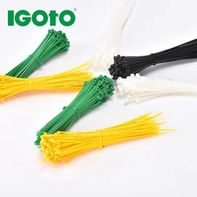 Cable Straps Nylon Zip Wire Customized Size Colorful Self Locking Plastic Cable Tie Releasable