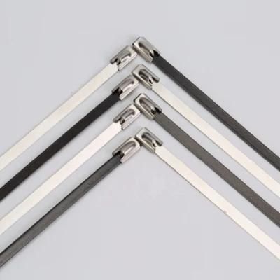 Own Factory 9*200mm Produce Stainless Steel Cable Ties