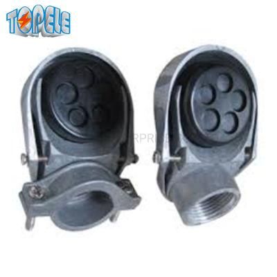 Aluminum Die Cast Service Entrance Cap Thread Type / Rigid Conduit Service Entrace Cable Cap