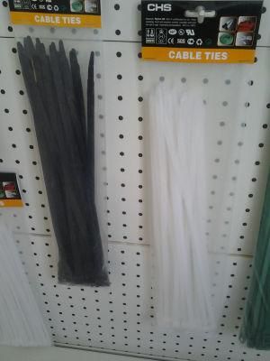 Standard Nylon Cable Ties in Black and Natural Color